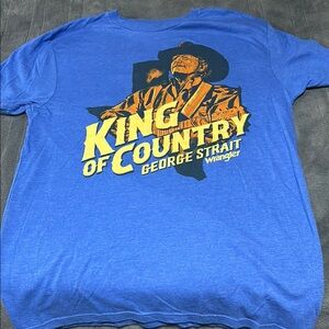 Wrangler Blue King of Country T-Shirt